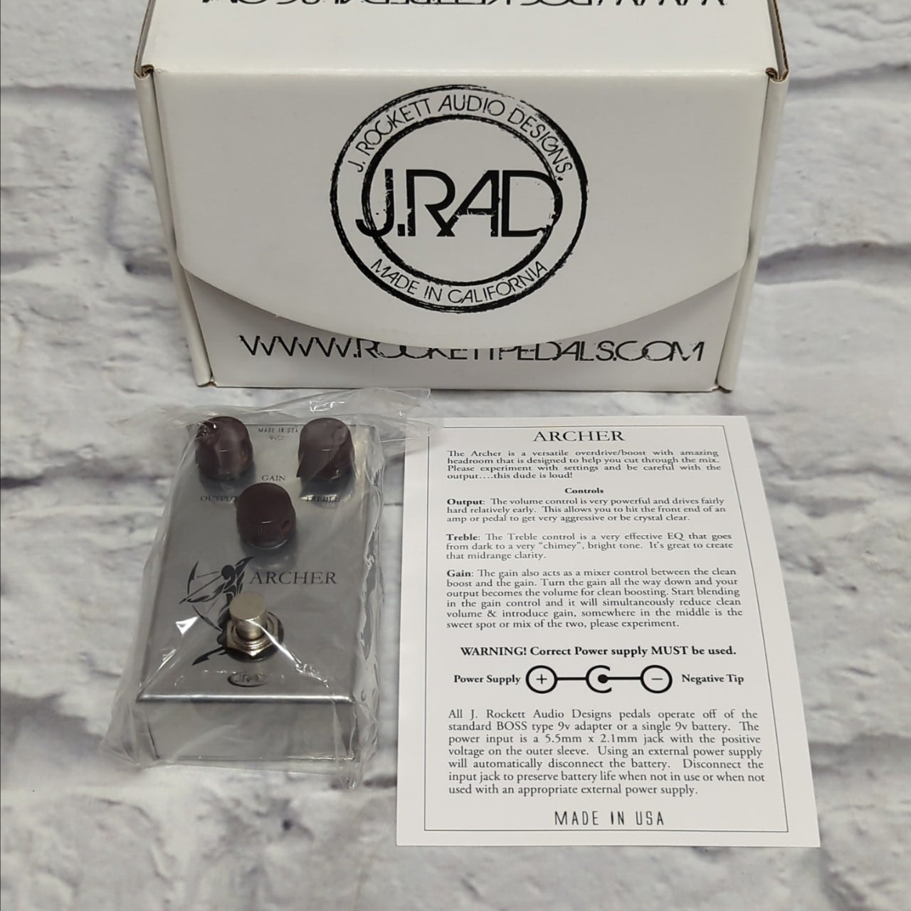 J.Rockett Archer Pedal