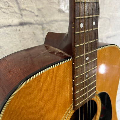 Montaya W-15 Natural Dreadnaught Acoustic Guitar