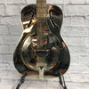 Fender FR48 Chrome Resonator Acoustic Guitar