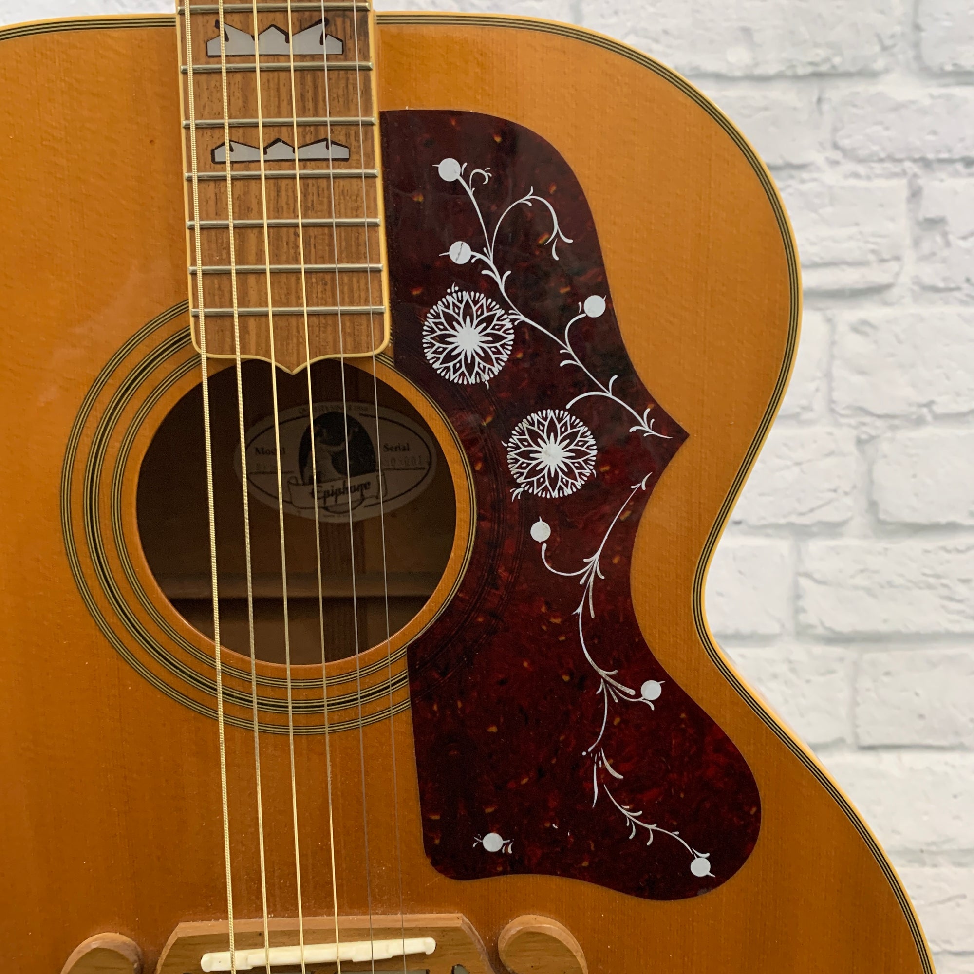 Epiphone EJ-200 Acoustic Acoustic Guitar MIK with Hardshell Case