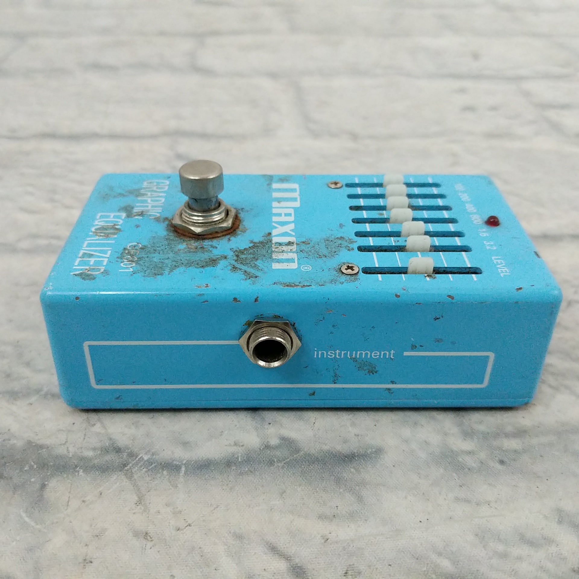 maxon eq pedal Maxon Graphic Equalizer Pedal