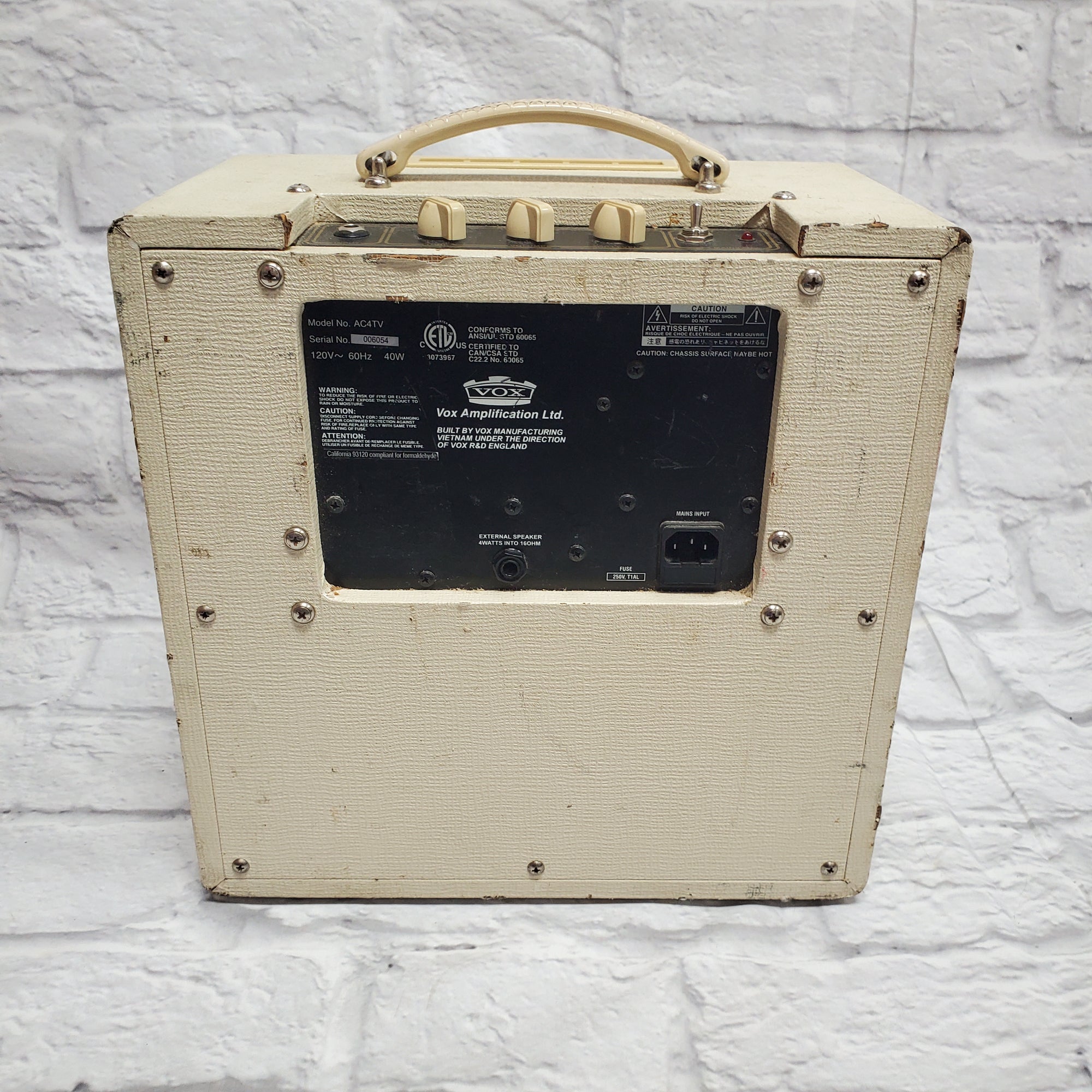 Vox ACTV4 Guitar Combo Amp