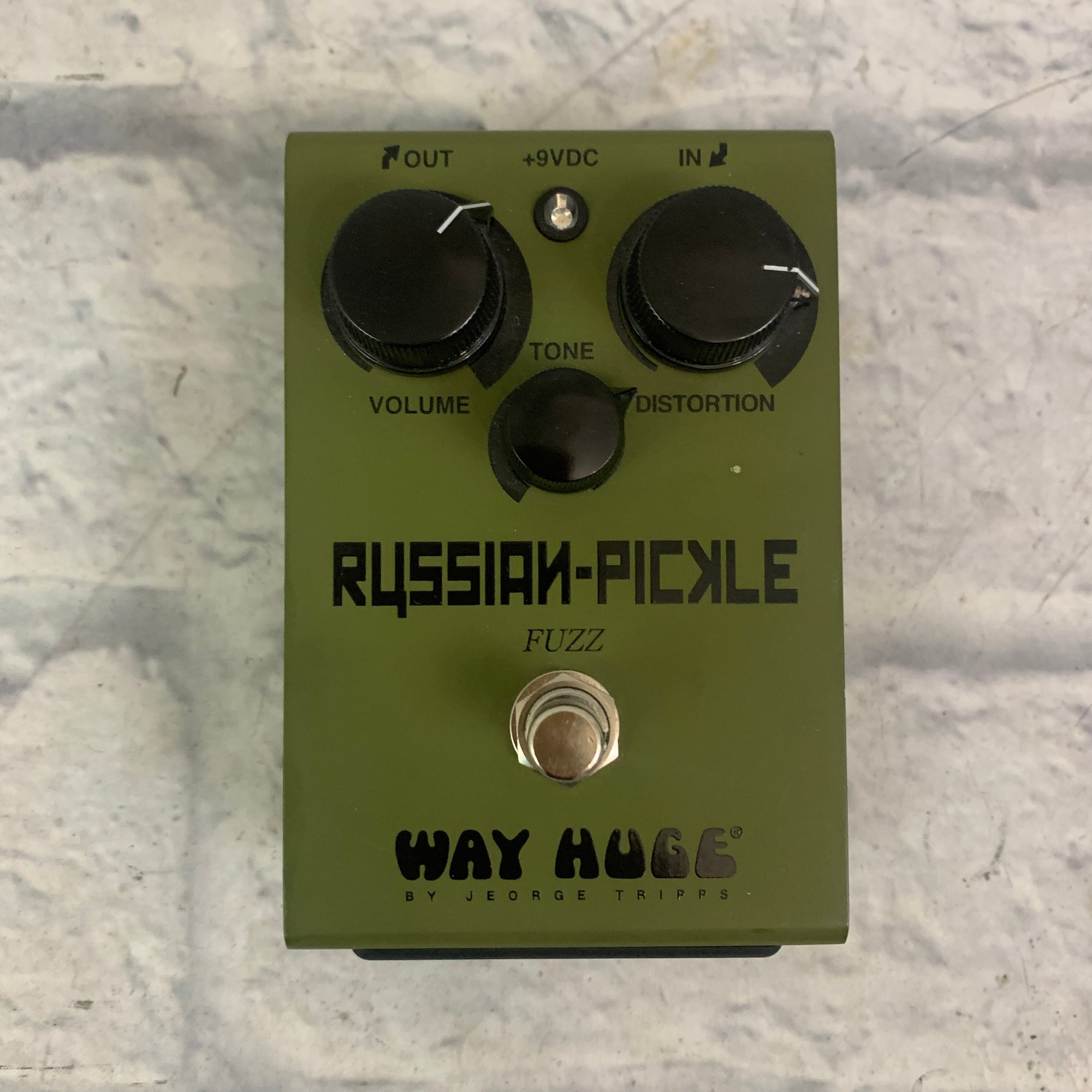 Way Huge Electronics WHE408 Russian Pickle Fuzz Pedal w/ box