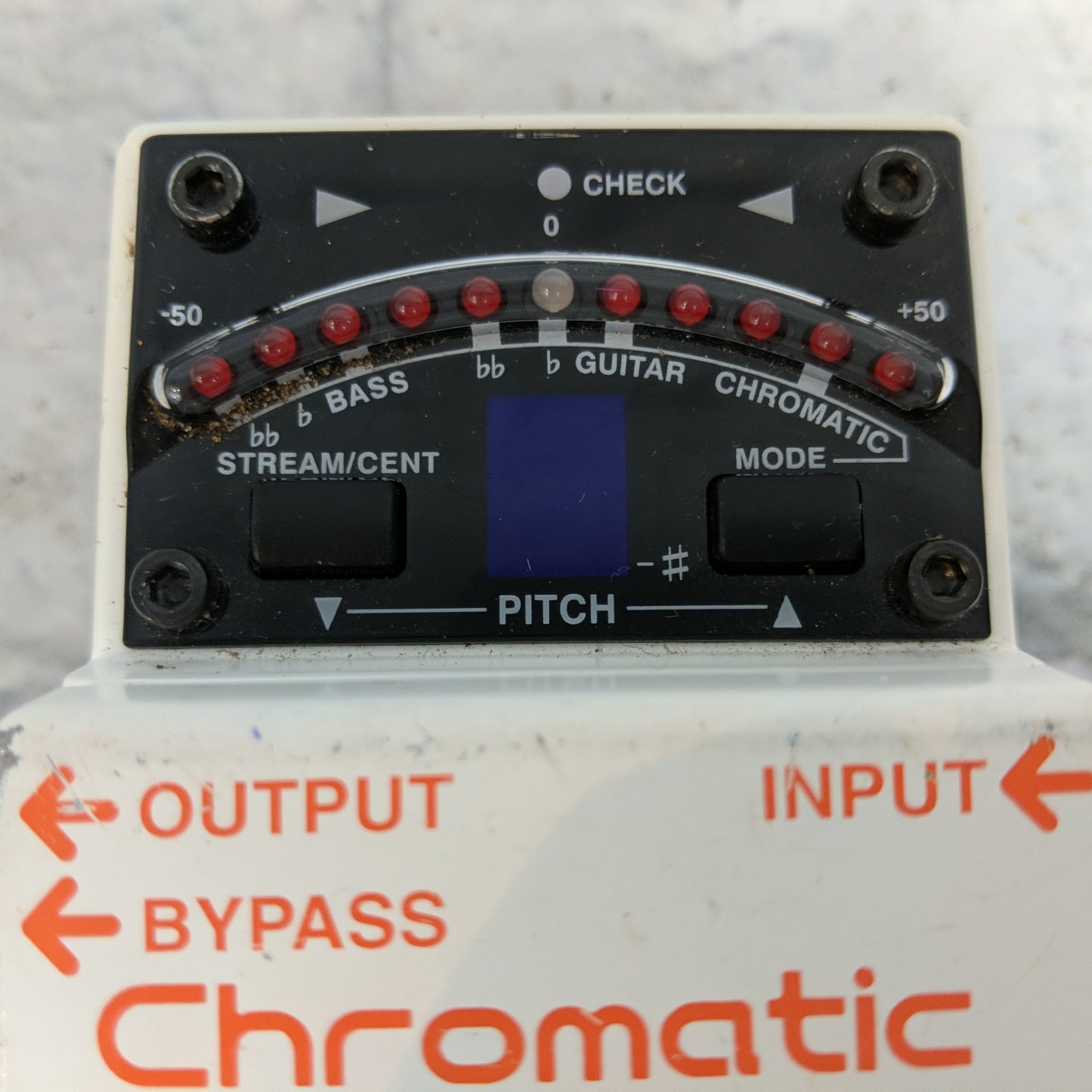 boss bass tuner pedal Boss TU-2 Chromatic Tuner Pedal