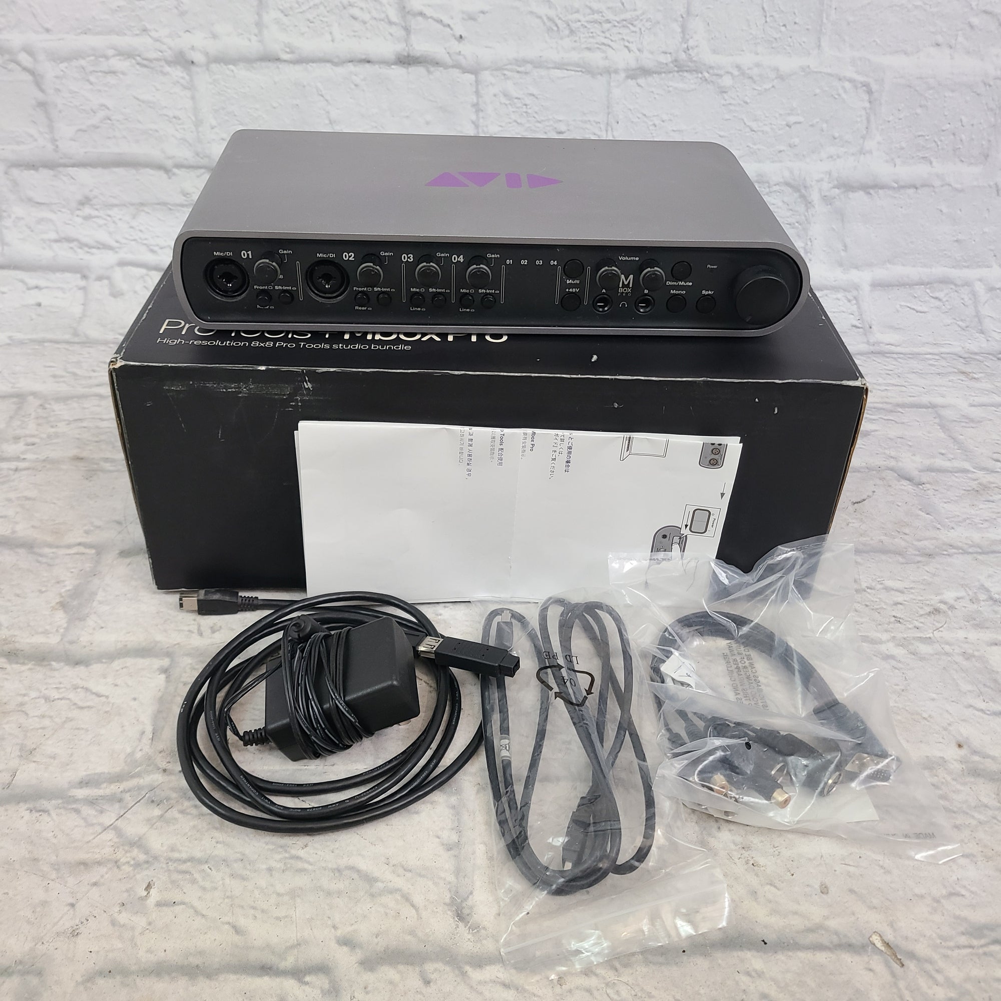 Avid Pro tools Studio Audio Interface w/ Box and Accessories