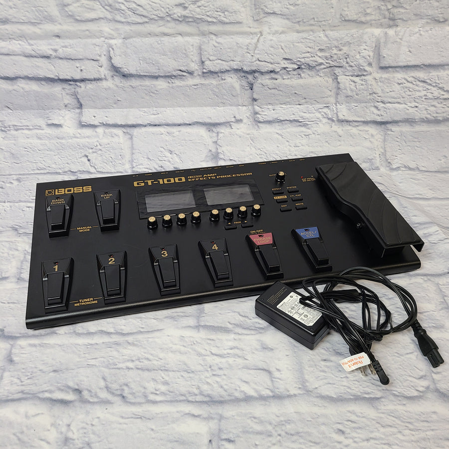 Boss GT-1000 Multieffects Pedal with Power Supply
