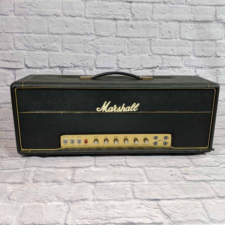 Marshall Super Lead 100 1973 Guitar Head with road case