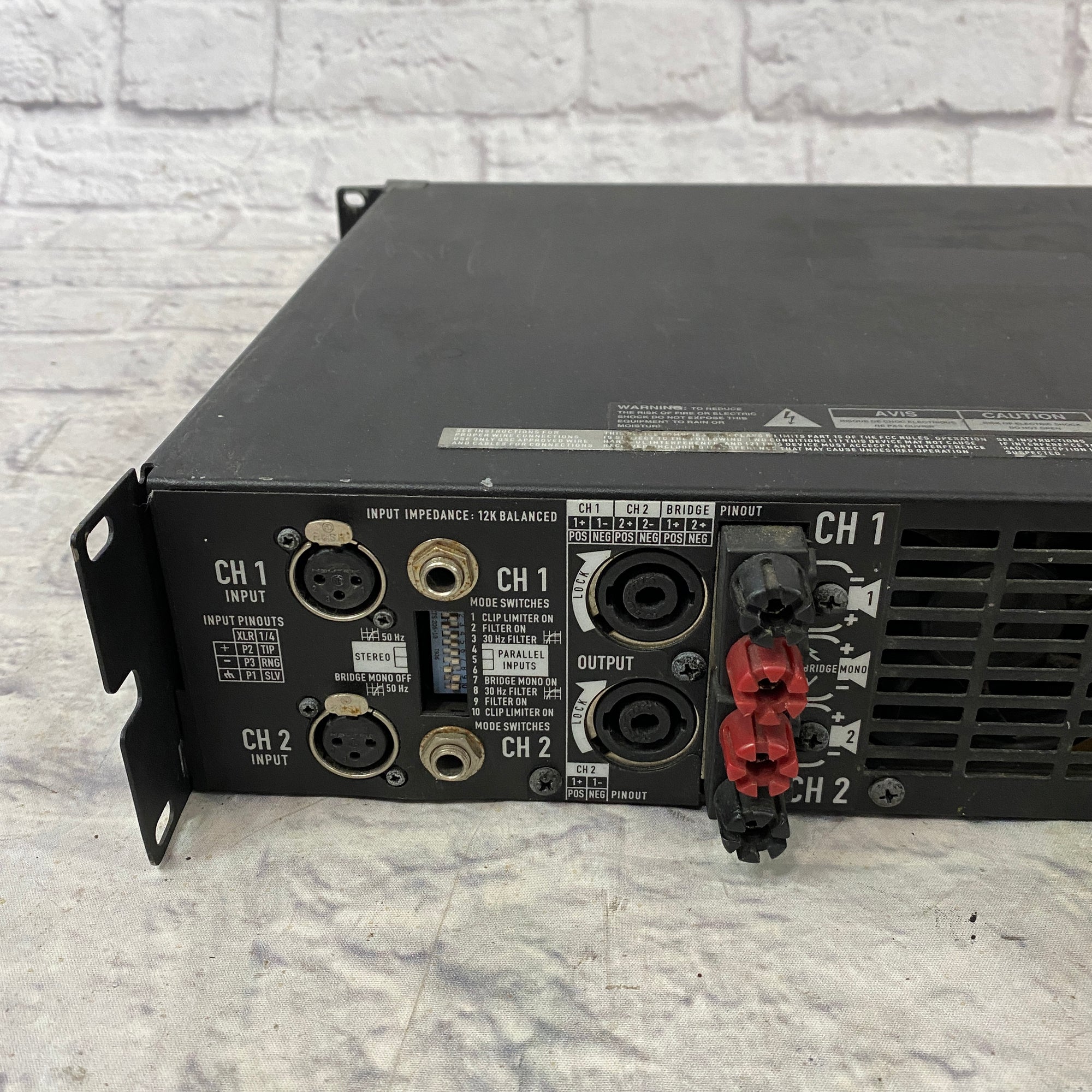 QSC Pro 3000 Watt PLX3002 Power Amp - Evolution Music