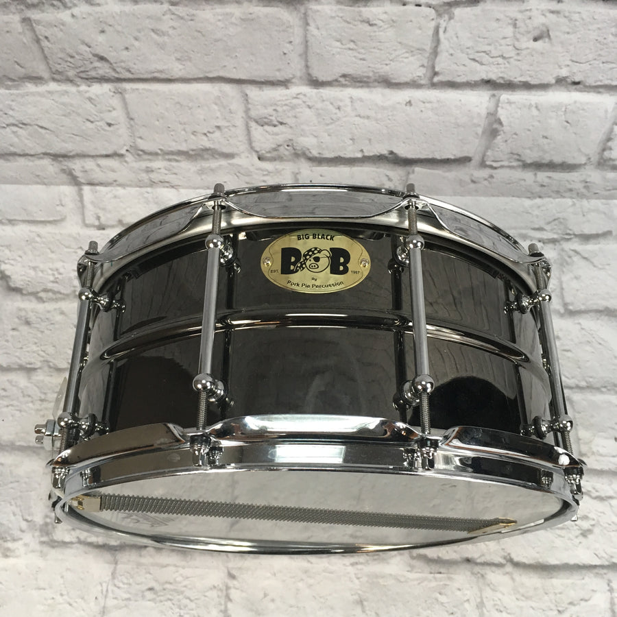 Pork Pie 14.5x6.5 Big Black Bob Snare
