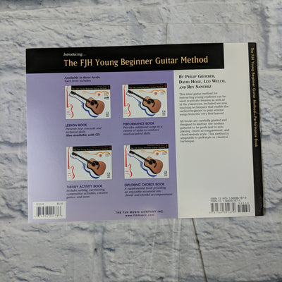 The FJH Young Beginner Guitar Method, Performance Book 1