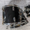 Ludwig Rocker Black 5 Piece Drum Kit