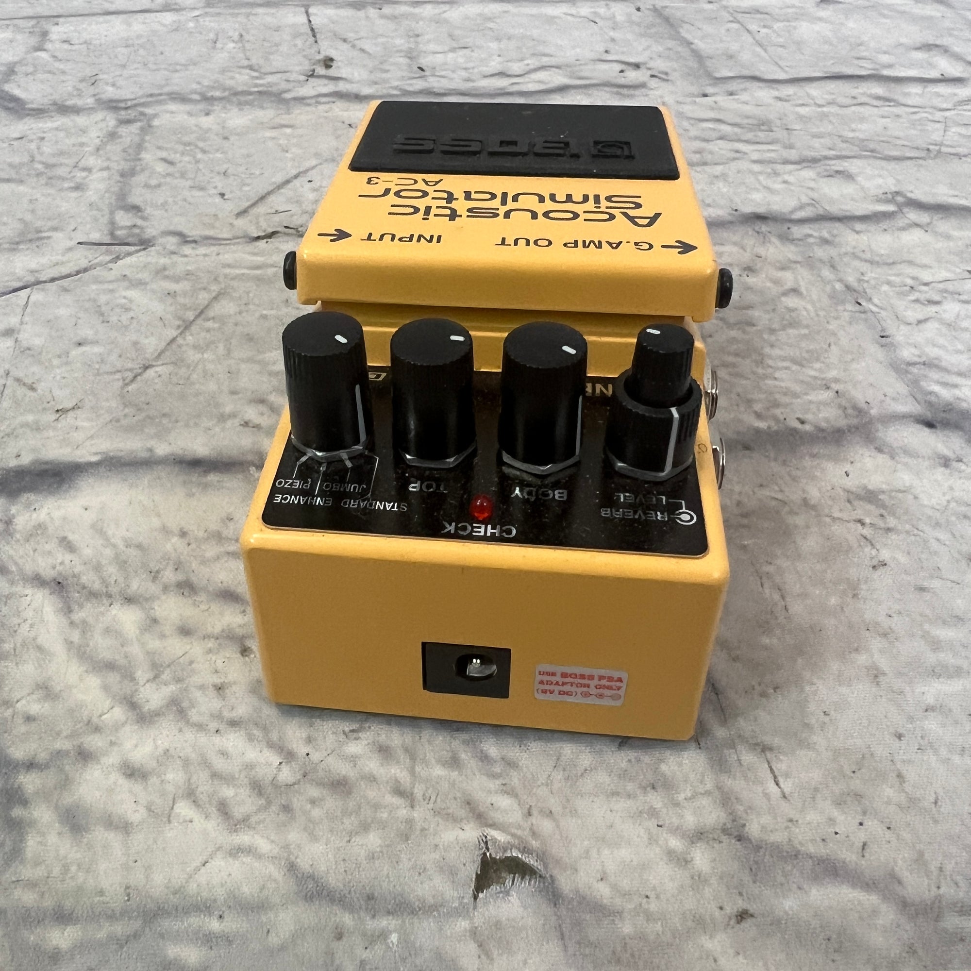 Boss Ac-3 Acoustic Simulator Amp Modeling Pedal