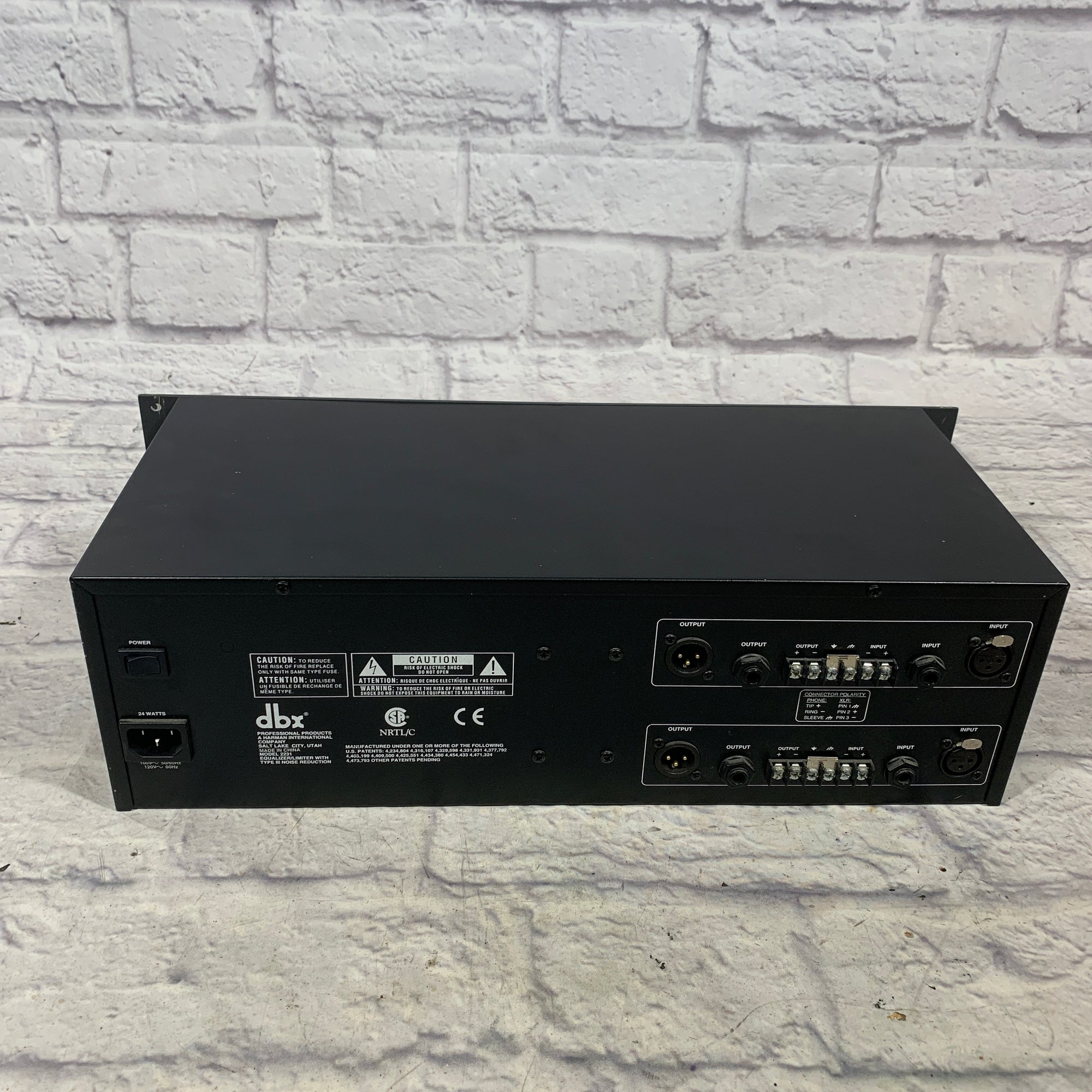 DBX 2231 EQ w/ Type III Noise Reduction