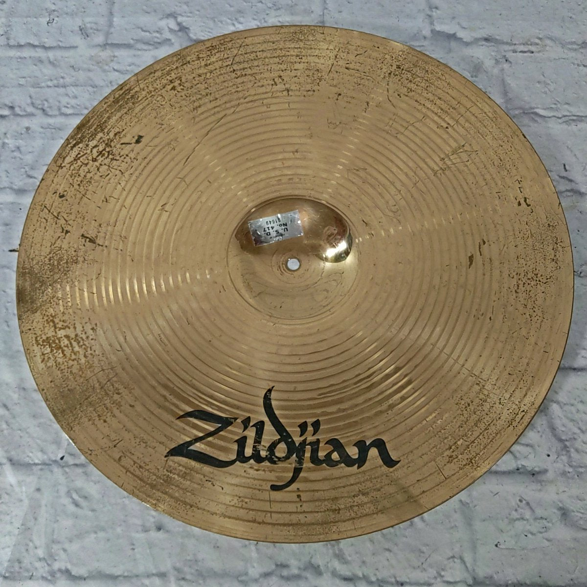 Zildjian scimitar bronze rock deals ride 20