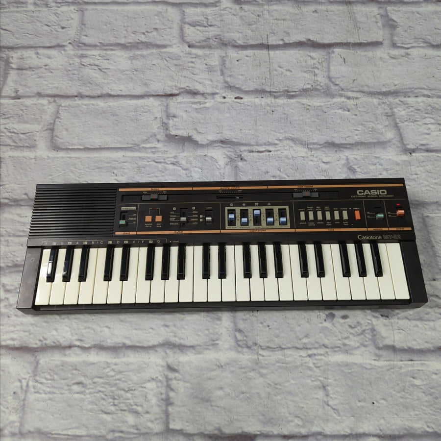 Casio MT-52 Casiotone 44-Key Synthesizer 1980s Black
