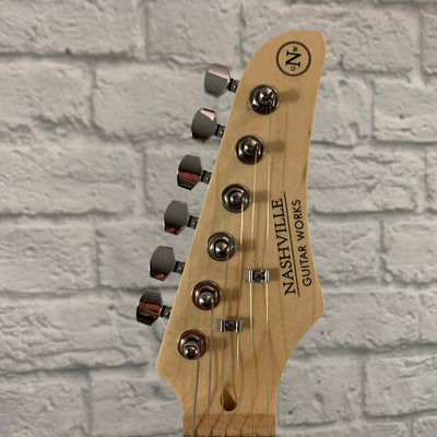 Nashville Guitar Works 125 Single Cutaway - Sunburst, Maple Fretboard