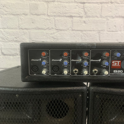 Sound Tech S20 PA SYSTEM Portable PA