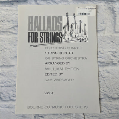 Ballads for strings Viola