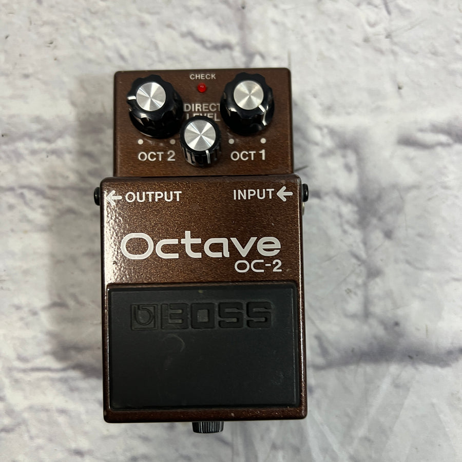 Boss OC-2 Octave Pedal Silver Label