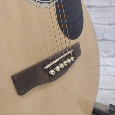 Fender FA135CE Acoustic Guitar Converted to Left Handed