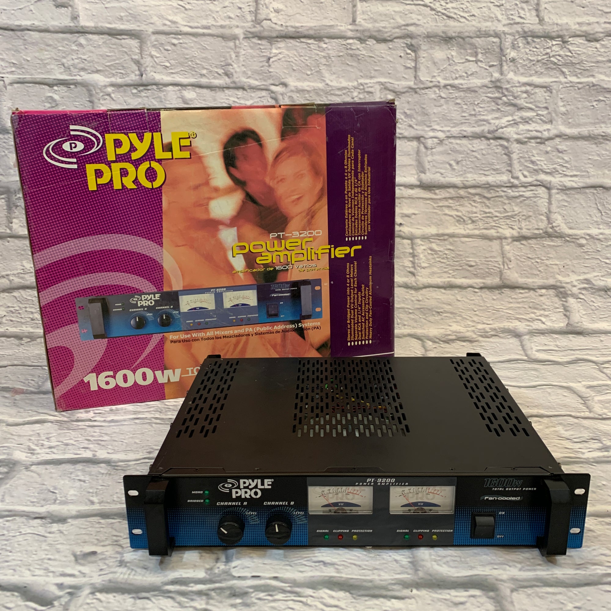 Pyle Pro PT-3200 Power Amplifier Power Amp