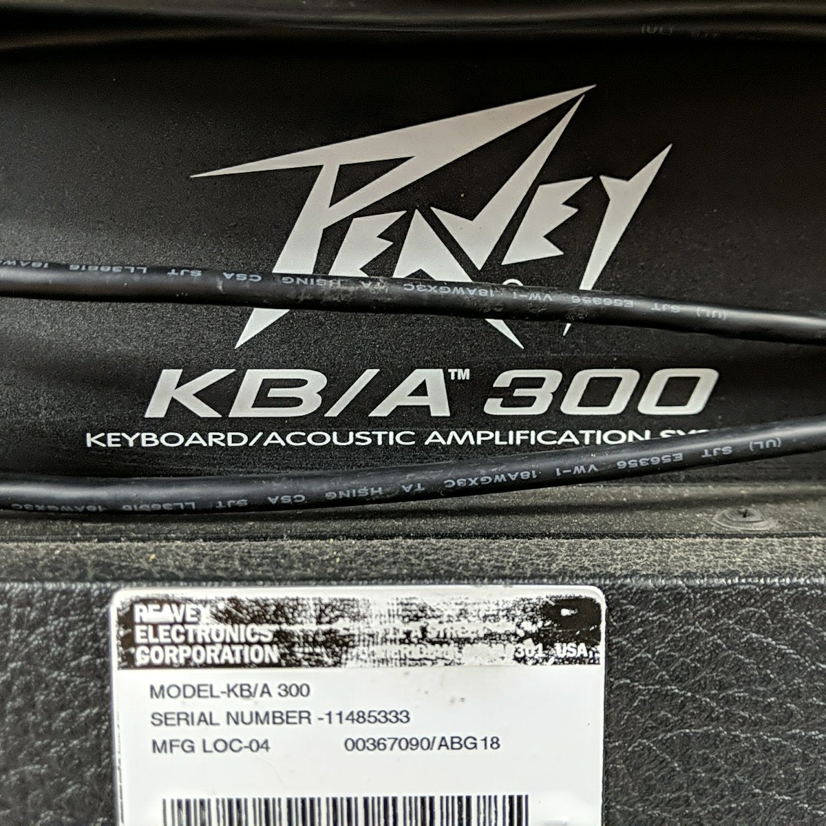 Peavey KB/A 300 Keyboard Combo Amplifier Evolution Music