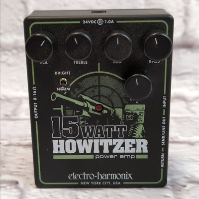 Electro-Harmonix 15-Watt Howitzer Power Amp Preamp Pedal