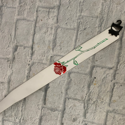 Unknown Rose on White Strap