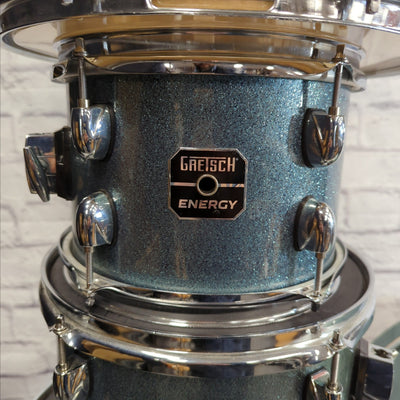 Gretsch Energy 4pc Blue Sparkle Drum Kit
