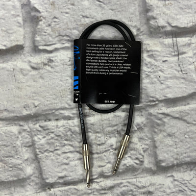 CBI 20-Gauge Premium Instrument Cable - 3'