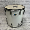 Ludwig Blue and Olive 16x16" Floor Tom - White