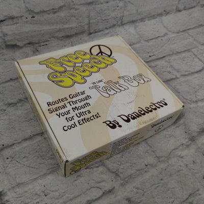 Danelectro Free Speech Talk Box Pedal W/Box