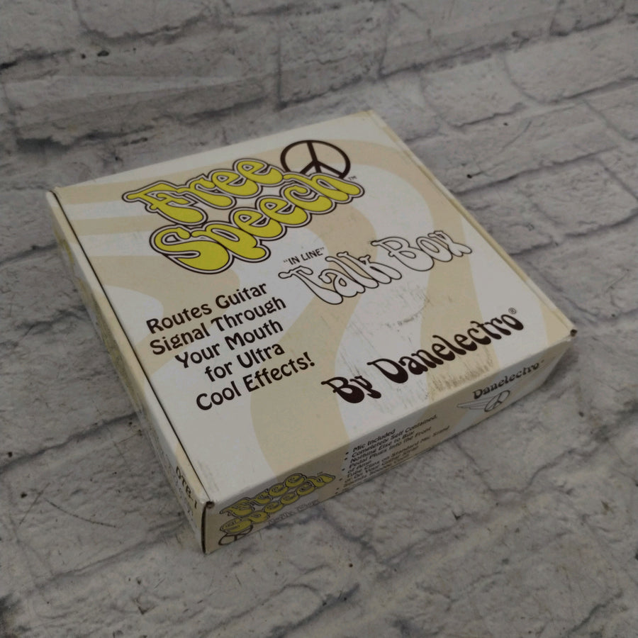 Danelectro Free Speech Talk Box Pedal W/Box