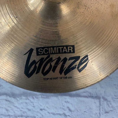 Zildjian Scimitar Bronze 14" Hi Hats