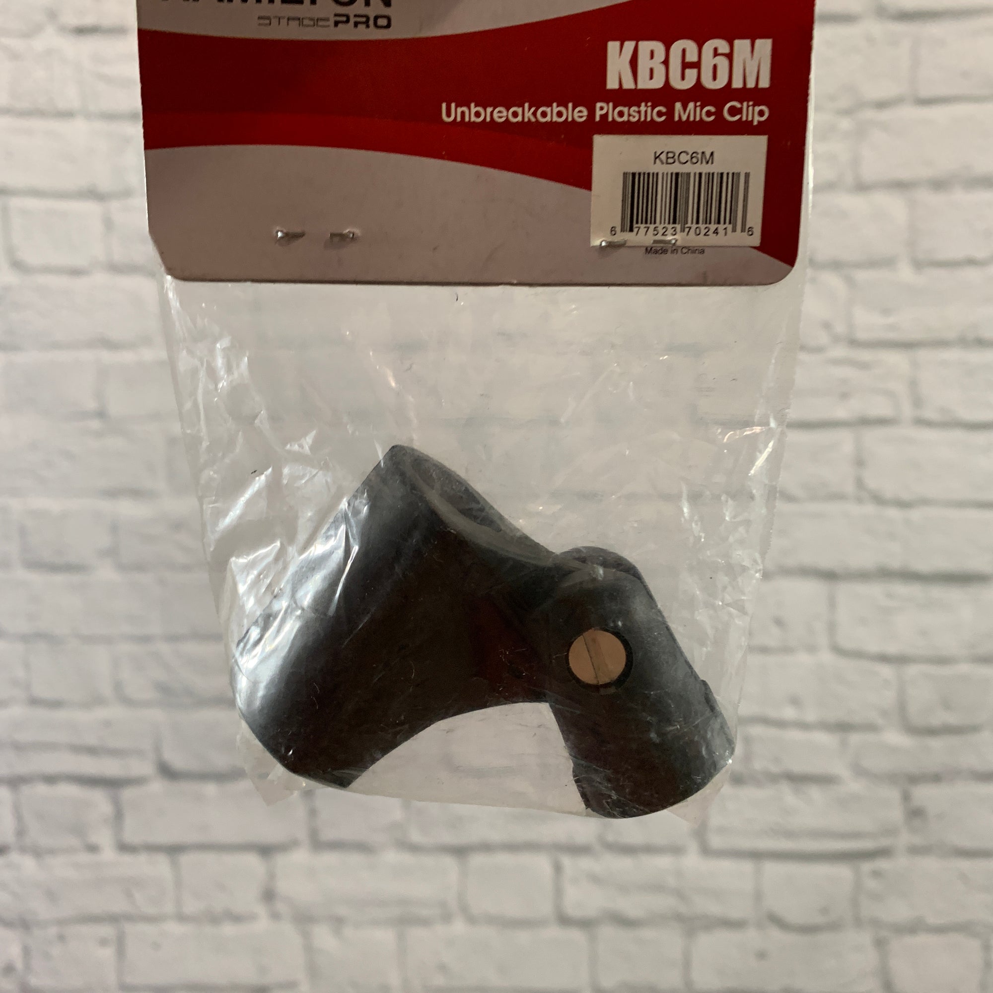 Hamilton KBC6M Unbreakable Microphone Clip