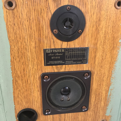 Fisher Model ST-510 3 Way Speaker System (Pair)