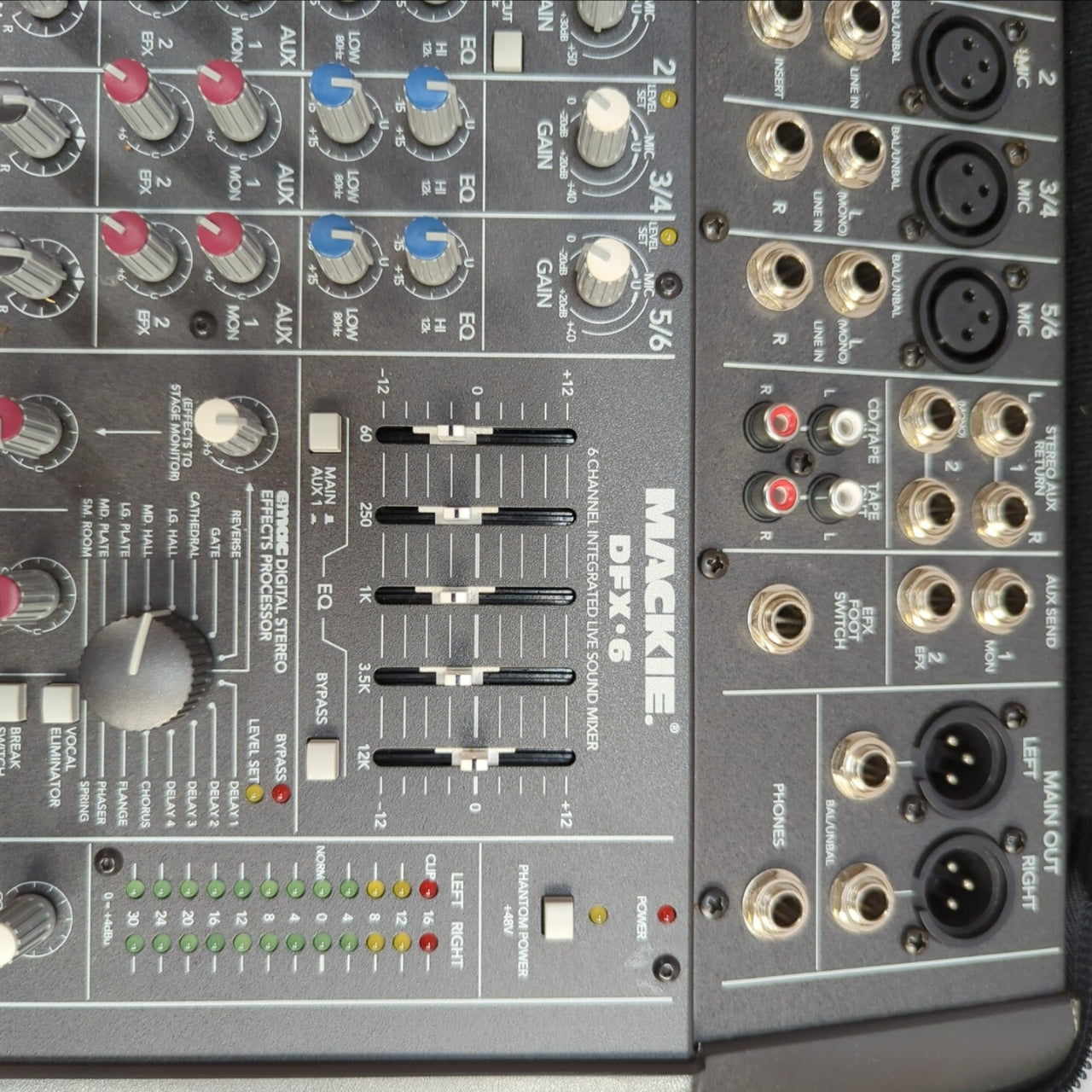 MACKIE DFX-6 アナログミキサー Used Mackie DFX-6 Mixer