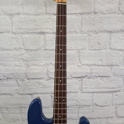 Squier P-Bass Blue 4 String Bass Guitar