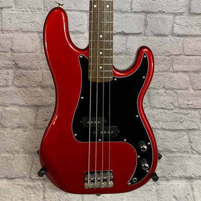 Squier P Bass 4-String Candy Apple Red
