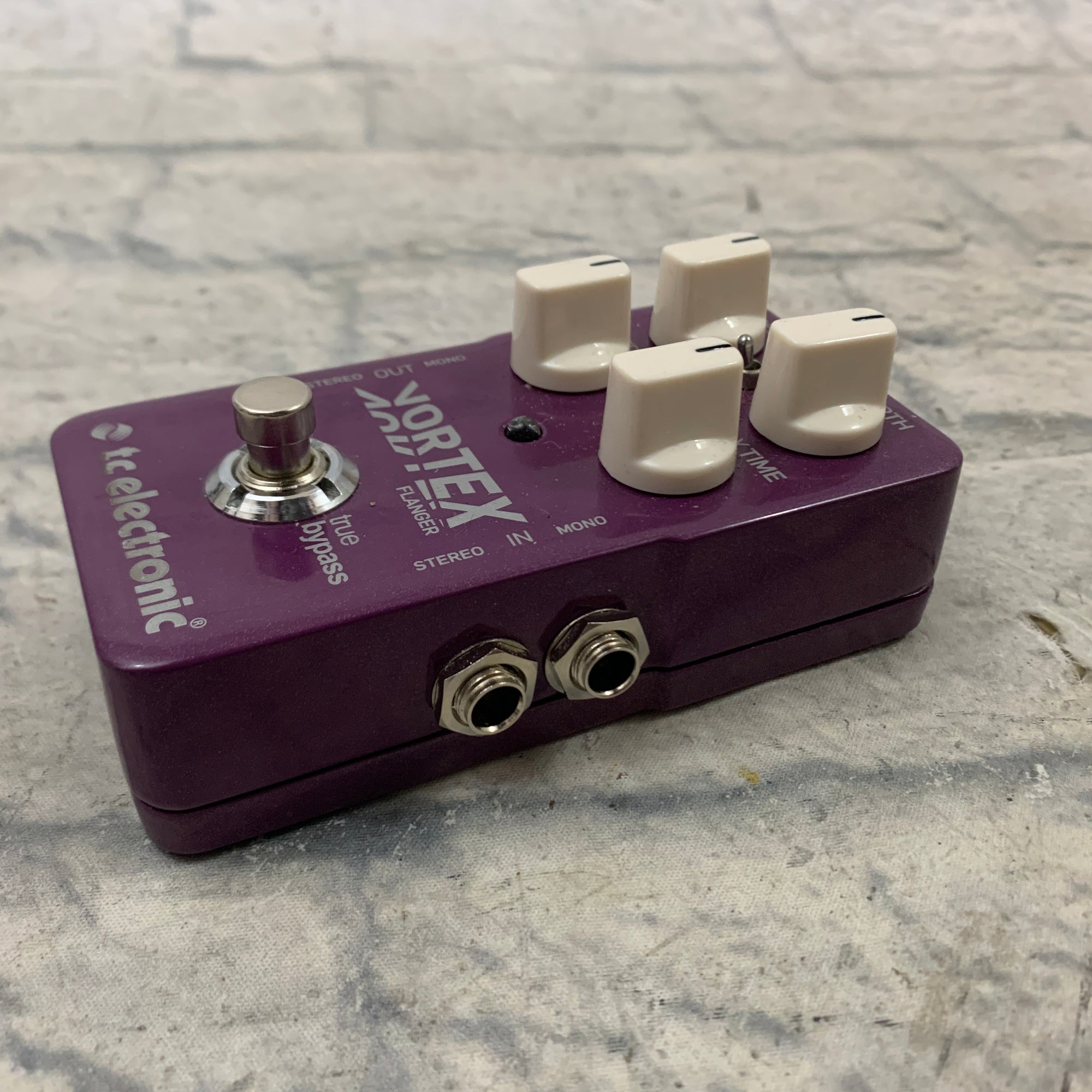 TC Electronic Vortex Stereo Flanger Pedal with Toneprint