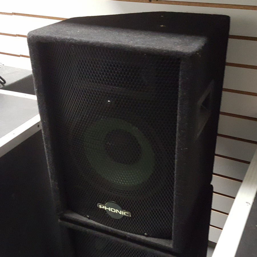 Phonic S710 10in 2-Way Stage Floor Speaker Pair