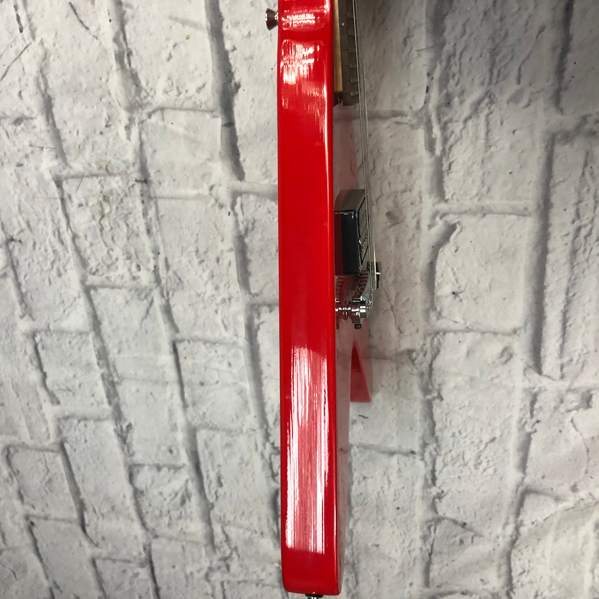 Maestro Roadie Mini-Travel Flying V Red
