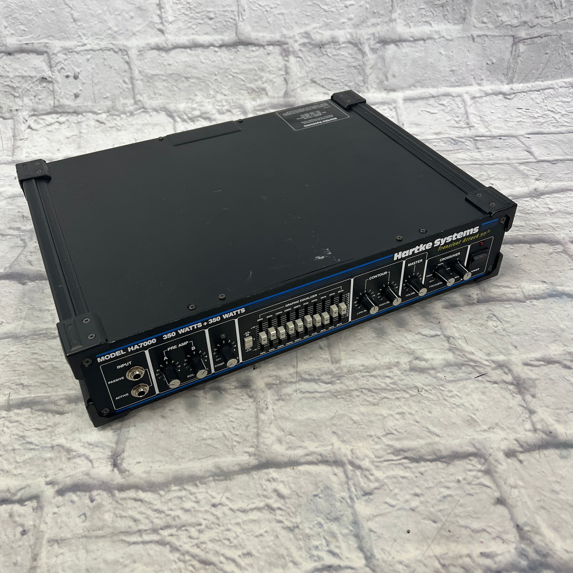 HA7000 HartkeSystems ヘッドアンプ ベースアンプ(HARTKE MODEL7000)を導入しました。 – CPR STUDIO