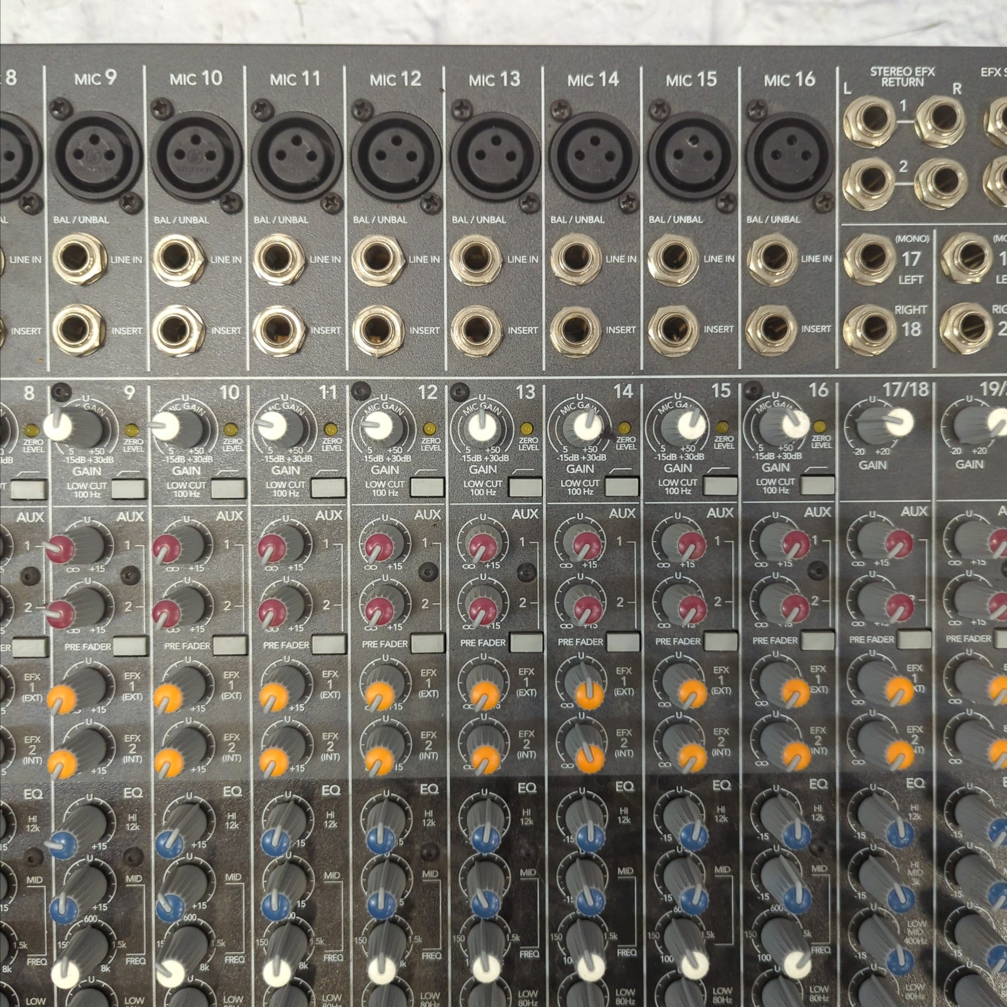 Mackie CFX20 MKII Mixer With Effects and Road Case