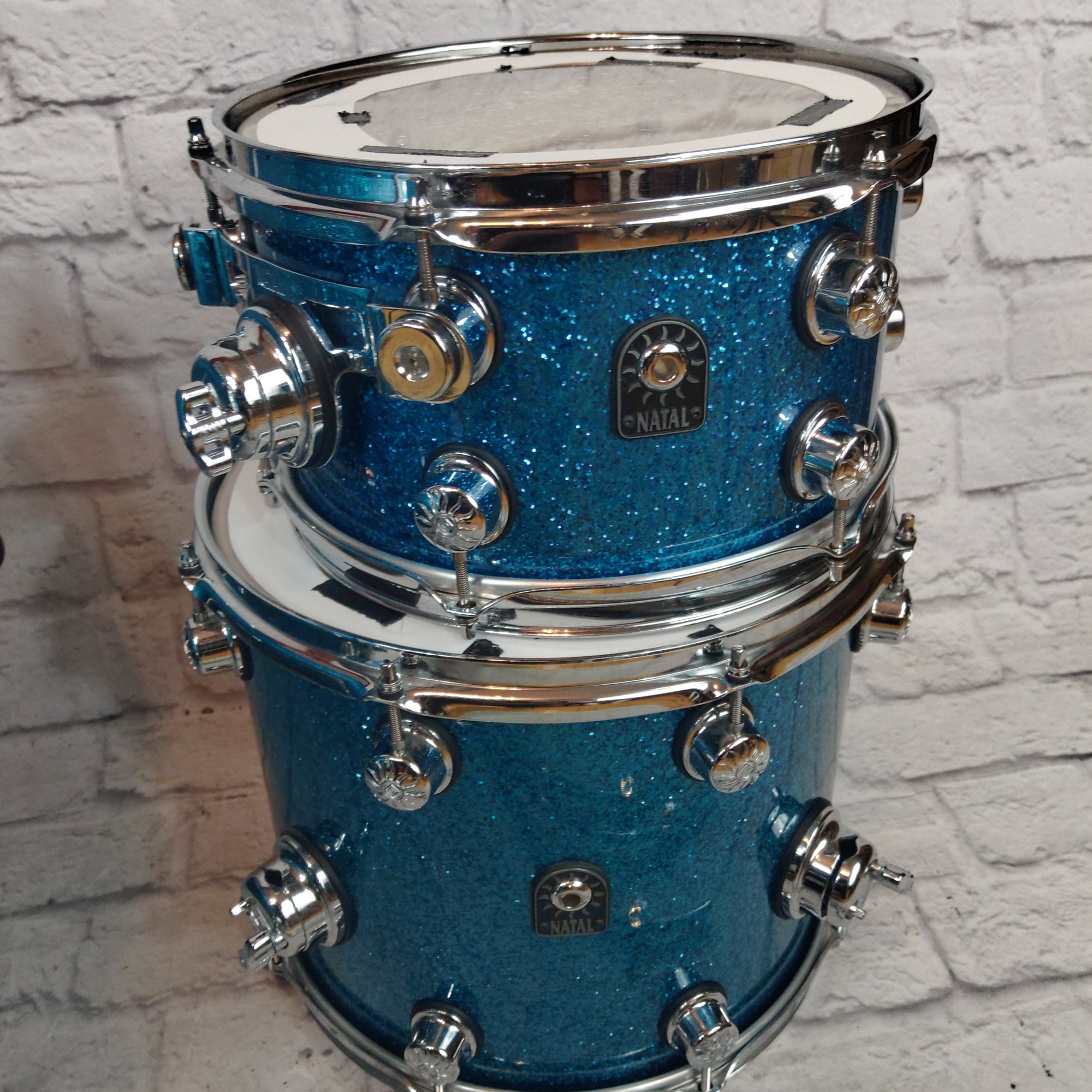 Natal 3 Piece Blue Sparkle Original Maple Kit