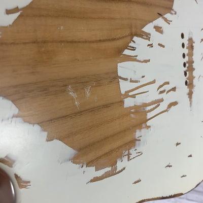 Unknown Tele Relic Body, Alder with White Over Sunburst