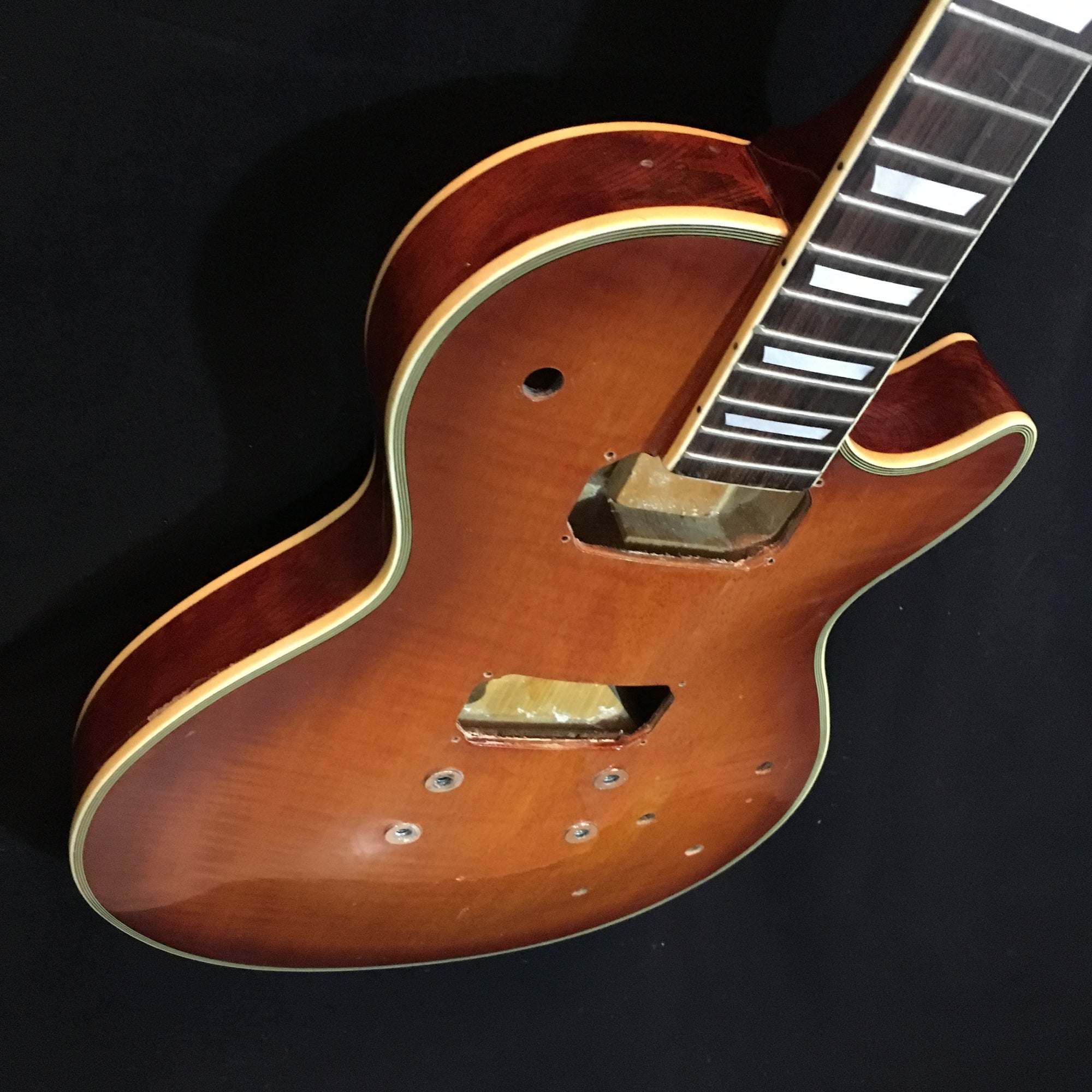 Unknown Brand LP Style Electric Guitar Body/Neck