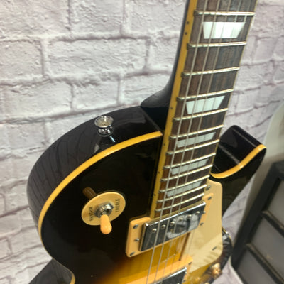 Stellar Les Paul Teardrop Tobacco Burst Electric Guitar