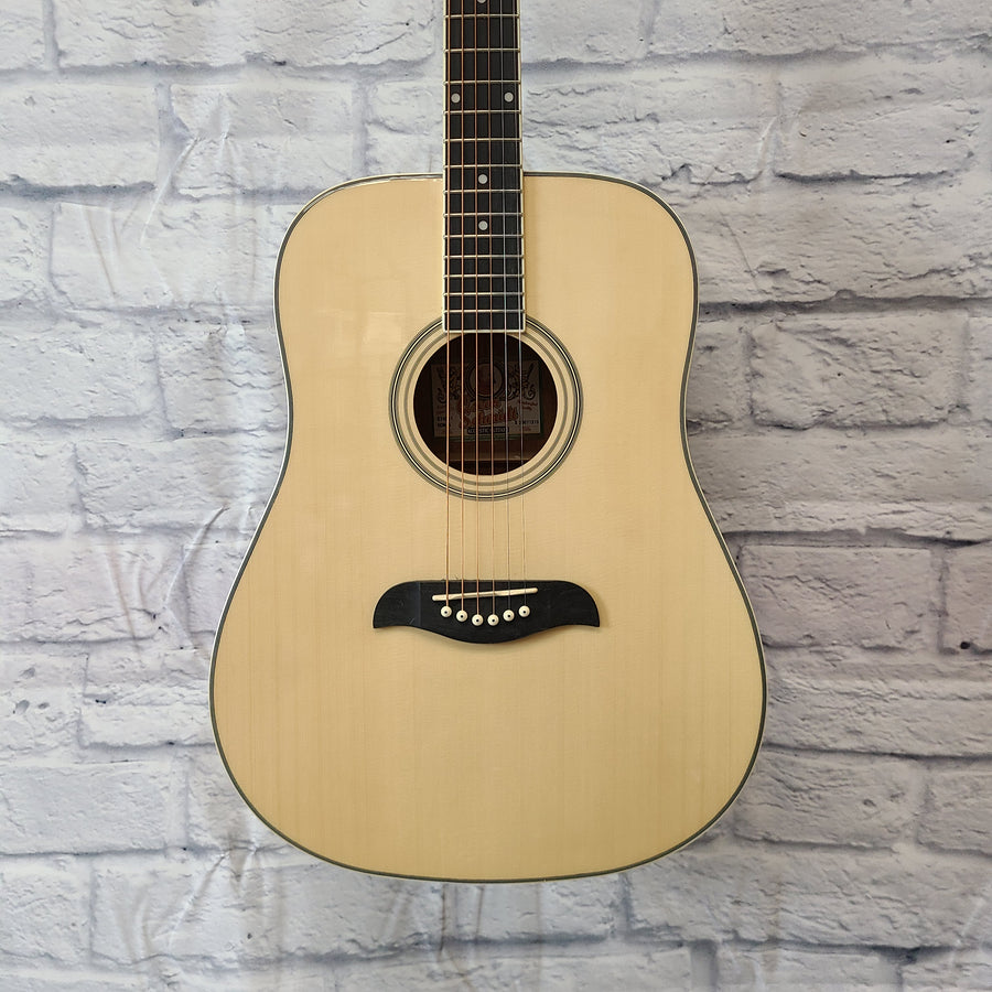 Oscar Schmidt ODN-A Acoustic Guitar - Natural Gloss