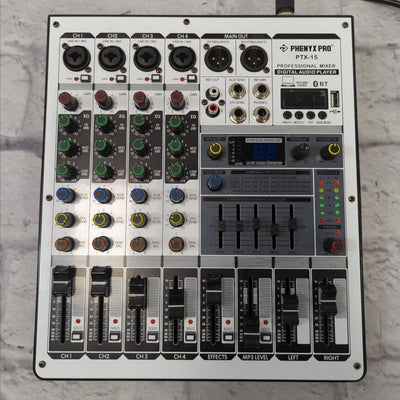 Phenyx Pro PTX-15 4 Channel Mixer